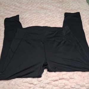 Black Yoga Pants- W Sz Large